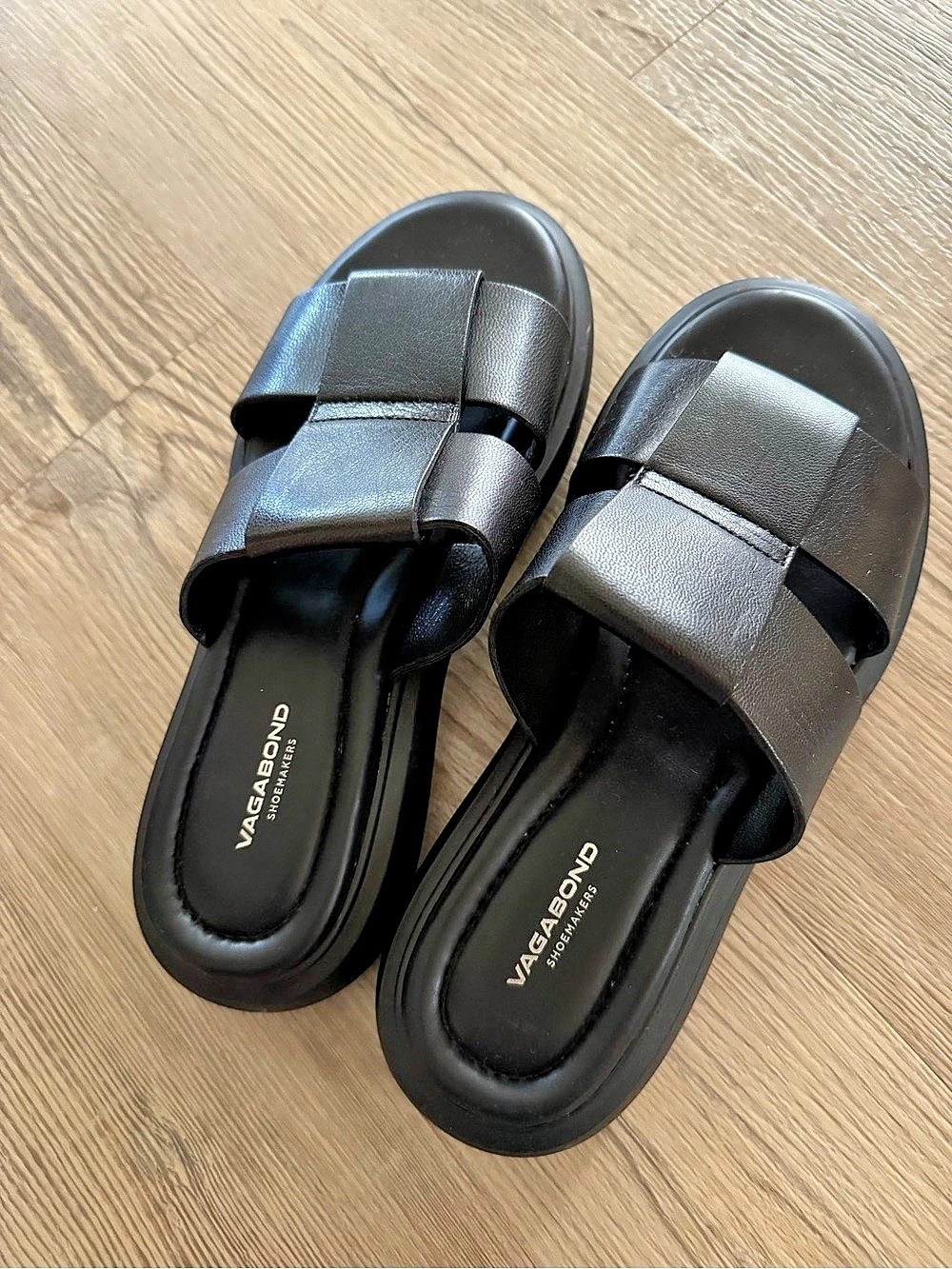 Vagabond Shoemakers Courtney Crossover Platform Sandals Black EU 39